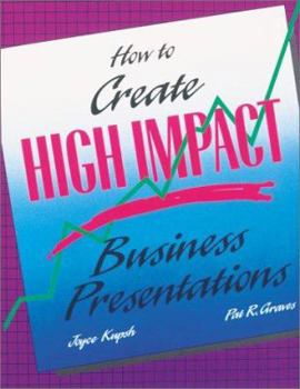 Hardcover How to Create High-Impact Business Presentations Book