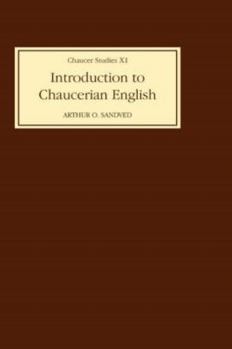 Hardcover Introduction to Chaucerian English Book