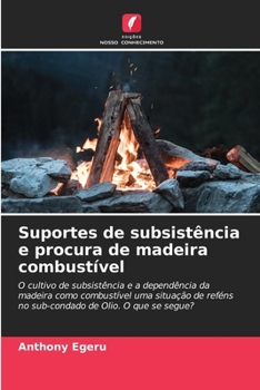 Paperback Suportes de subsistência e procura de madeira combustível [Portuguese] Book