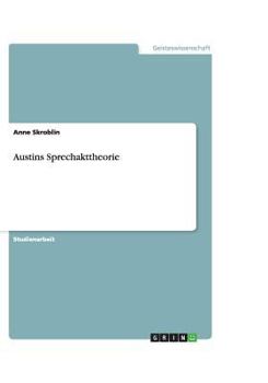 Paperback Austins Sprechakttheorie [German] Book