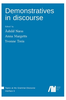 Hardcover Demonstratives in discourse Book
