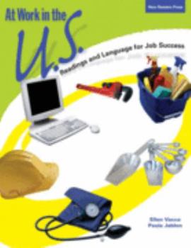 Paperback At Work in the U.S.: Readings and Language for Job Success Book