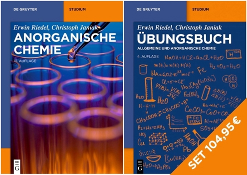 Paperback [Set Anorganische Chemie, 10.A. Und Übungsbuch Allgemeine Und Anorganische Chemie 4.A.] [German] Book