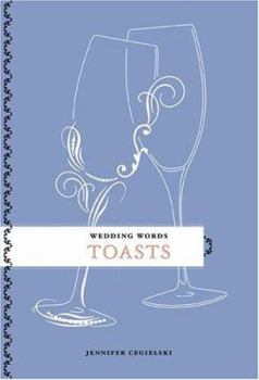 Hardcover Wedding Words: Toasts Book
