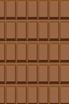 milk chocolate notebook: Dot Grid 6x9 Dotted Bullet Journal and Notebook in chocolate design 120 Pages