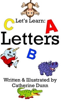 Hardcover Let's Learn Letters [Large Print] Book