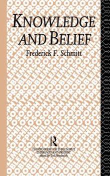 Paperback Knowledge and Belief Book