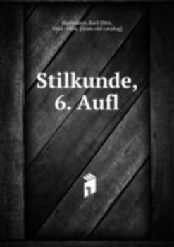 Perfect Paperback Stilkunde 6. Aufl [German] Book