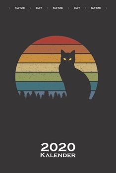 Retro-Katze Kalender 2020: Jahreskalender f�r Katzen- und Tierfreunde
