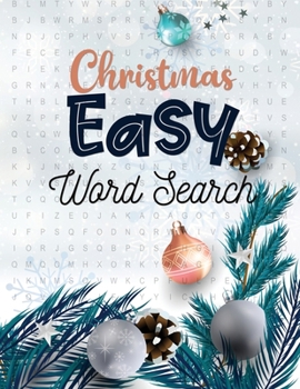 Paperback Christmas Easy Word Search: 360+ Christmas Word Search Puzzle Large-Print, Exercise Your Brain, Fun and Festive Word Search Puzzles Adult, Christm [Large Print] Book