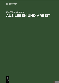 Hardcover Aus Leben und Arbeit [German] Book