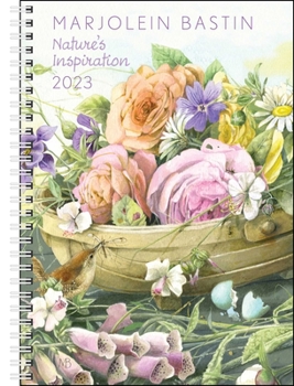 Calendar Marjolein Bastin Nature's Inspiration 12-Month 2023 Monthly/Weekly Planner Calen Book