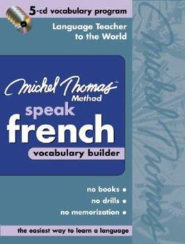 Audio CD Michel Thomas Method Speak French Vocabulary Builder [With Zipper Case] Book