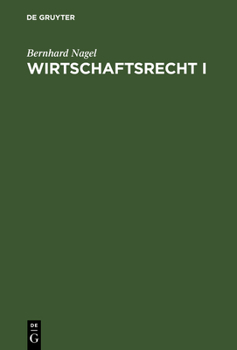 Hardcover Wirtschaftsrecht I [German] Book