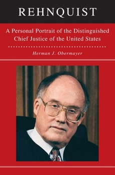 Paperback Rehnquist: A Personal Portrait of the Distinguished Chief Justice Book