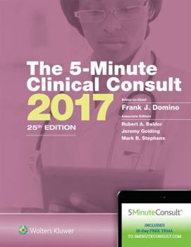 Hardcover The 5-Minute Clinical Consult Book