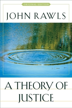 Paperback A Theory of Justice: Original Edition Book