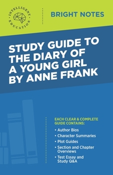 Paperback Study Guide to The Diary of a Young Girl by Anne Frank Book