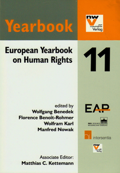 Paperback European Yearbook on Human Rights 11 Book