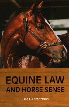 Paperback Equine Law and Horse Sense Book