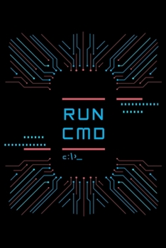 Paperback Run CMD: Food Journal & Meal Planner Diary To Track Daily Meals And Fitness Activities For Programmers, Computer Lovers And Cod Book