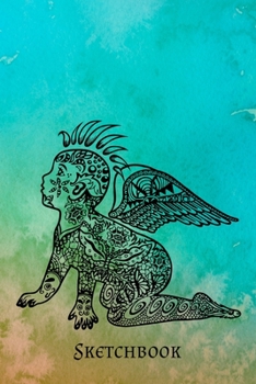 Sketchbook: Zentangle Baby Angel Cover | Drawing Notebook | Doodling & Sketching