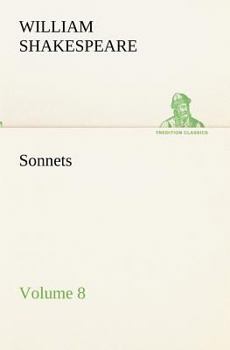Paperback Sonnets Volume 8 [French] Book