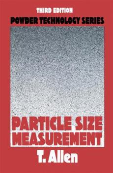 Hardcover Particle size measurement (Powder technology series) Book