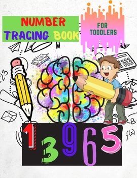 Number Tracing book for Toodlers