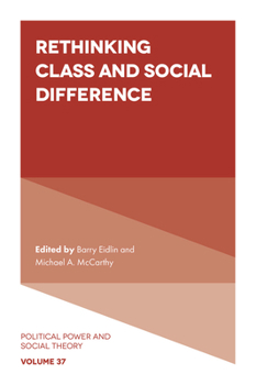 Hardcover Rethinking Class and Social Difference Book