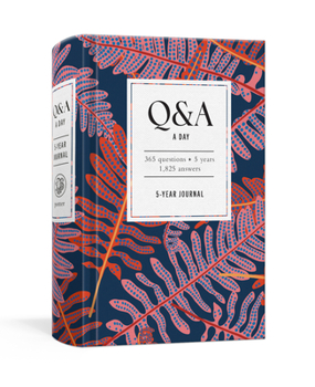 Hardcover Q&A a Day Bright Botanicals: 5-Year Journal Book