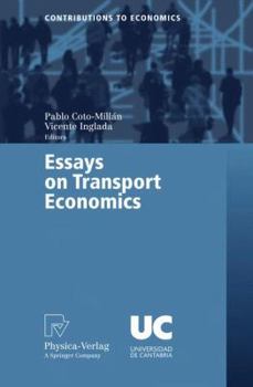 Paperback Essays on Transport Economics Book