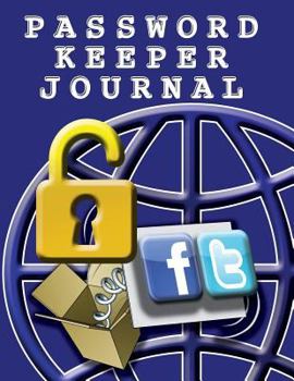 Paperback Password Keeper Journal Book