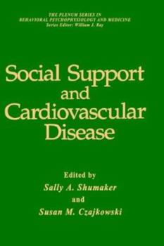 Hardcover Social Support and Cardiovascular Disease Book