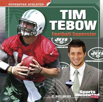 Hardcover Tim Tebow: Football Superstar Book