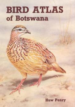 Hardcover Bird Atlas of Botswana Book