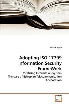 Paperback Adopting ISO 17799 Information Security FrameWork Book