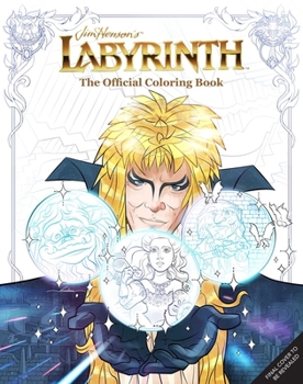 Paperback Jim Henson's Labyrinth: The Official Coloring Book