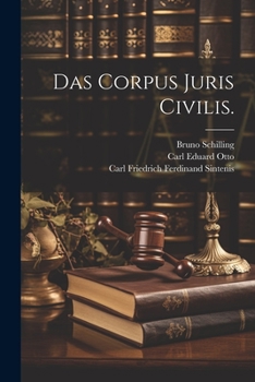 Paperback Das Corpus Juris Civilis. [German] Book