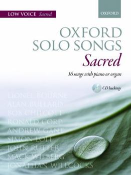 Sheet music Oxford Solo Songs: Sacred: 16 Songs with Piano or Organ Book