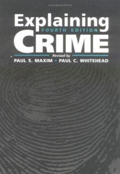 Paperback Explaining Crime, Fourth Edition Book