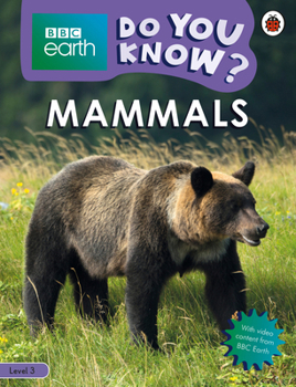 Paperback Do You Know? Level 3 - BBC Earth Mammals Book