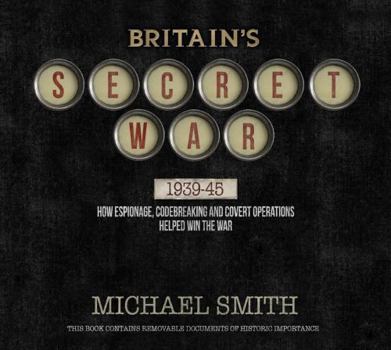 Hardcover Britain's Secret War Book