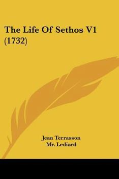 Paperback The Life Of Sethos V1 (1732) Book