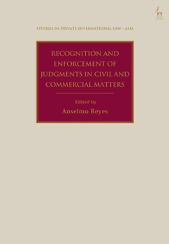 Hardcover Recognition and Enforcement of Judgments in Civil and Commercial Matters Book