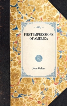 Hardcover First Impressions of America Book
