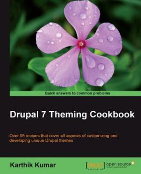 Paperback Drupal 7 Theming Cookbook Book