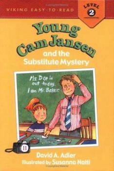 Hardcover Young Cam Jansen and the Substitute Mystery Book