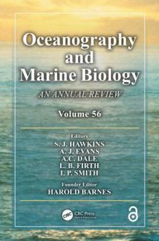 Hardcover Oceanography and Marine Biology: An annual review. Volume 56 Book