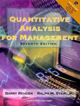 Hardcover Quantitative Analysis for Management Book